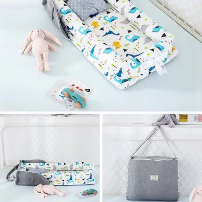Couffin Bebe - Dinosaure – Un nid de douceur et de sécurité pour votre tout - petit - Spot Bébé