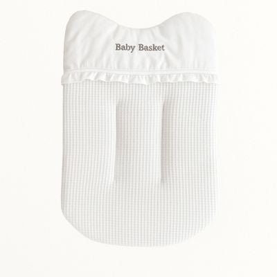Couffin Bebe - en Osier Naturel – Literie Coton Incluse – Accessoire bébé doux | Spot Bébé