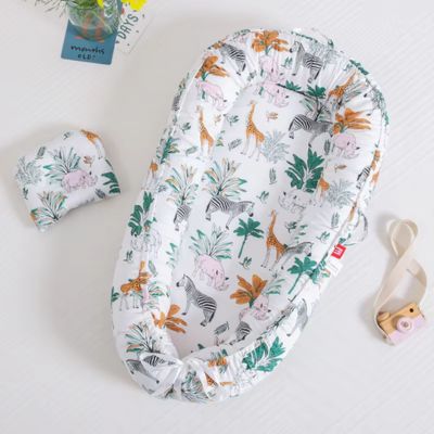 Couffin Bebe - Jungle cosy et respirant - Spot Bébé