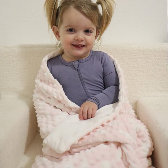 Couverture bébé en coton bio | Naturelle & Douce