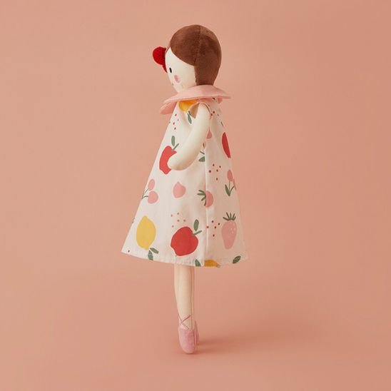 Doudou bébé fruité, compagnon câlin pour les nuits paisibles