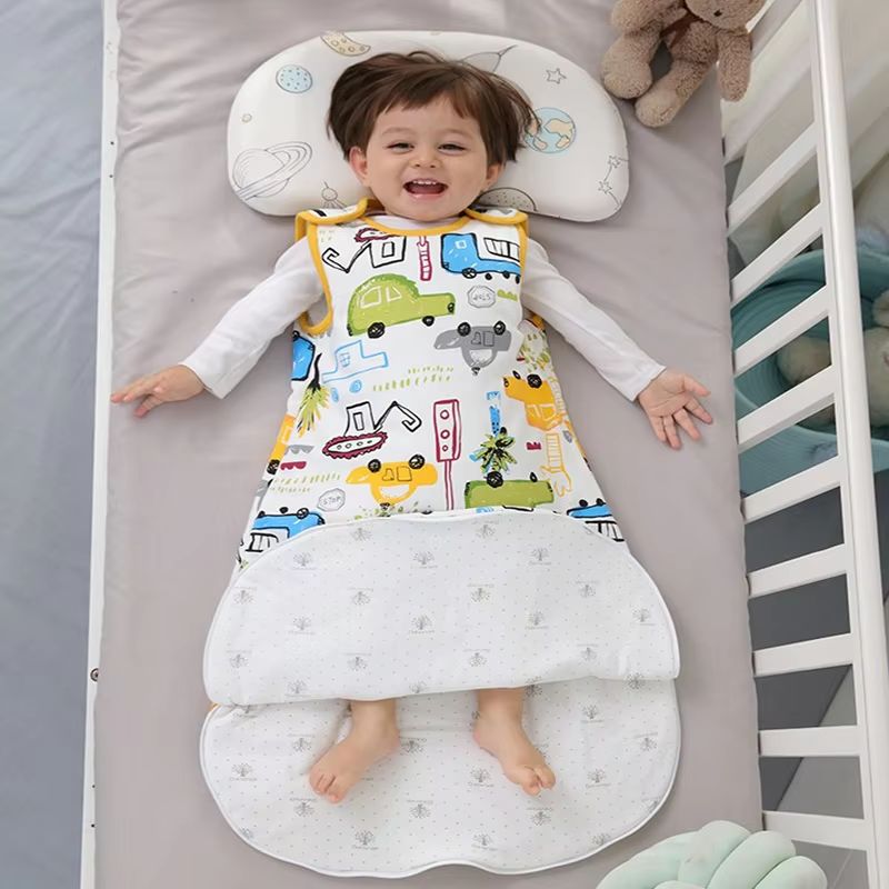 gigoteuse légère multicolore aux motifs voitures