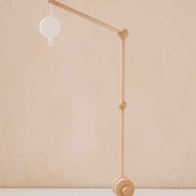 Mobile musical bébé fille – Apaisant, doux et parfait pour l’éveil sensoriel – Accessoire bébé doux | Spot Bébé