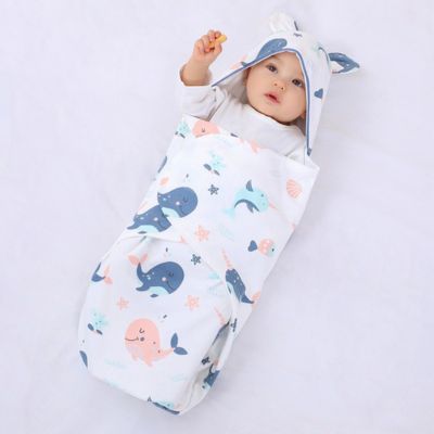Nid d’Ange Bébé – Baleines Magiques & Narvals Rêveurs – Accessoire bébé doux | Spot Bébé