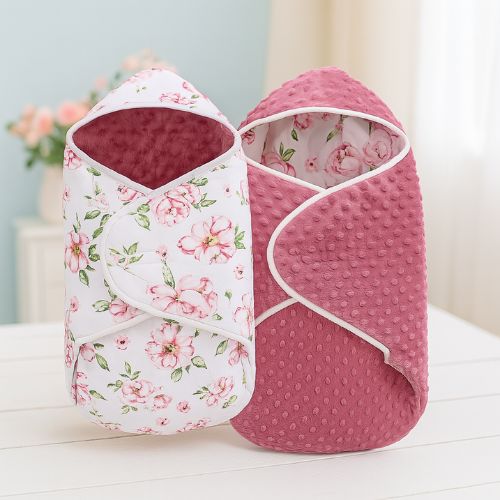 Nid d'ange bébé floral, câlin tendre et protecteur pour votre trésor.