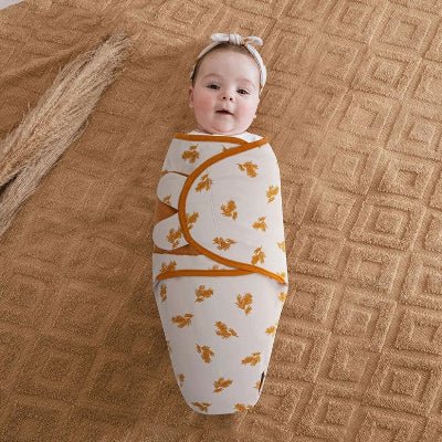 Nid d'Ange – Épi de Blé Doré | Coton doux et réglable – Accessoire bébé doux | Spot Bébé