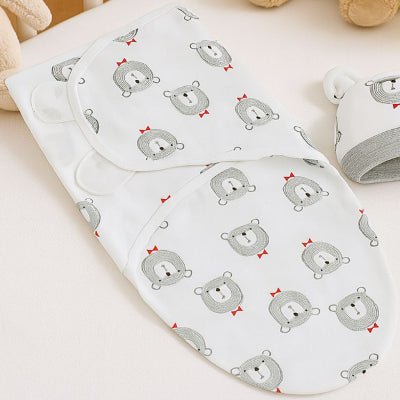 Nid d’ange - Léger pour nouveau - né avec bonnet assorti – idéal mi - saison et intérieur – Accessoire bébé doux | Spot Bébé