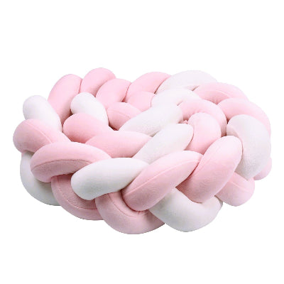 Tour de Lit Bébé rose et blanc - Spot Bébé