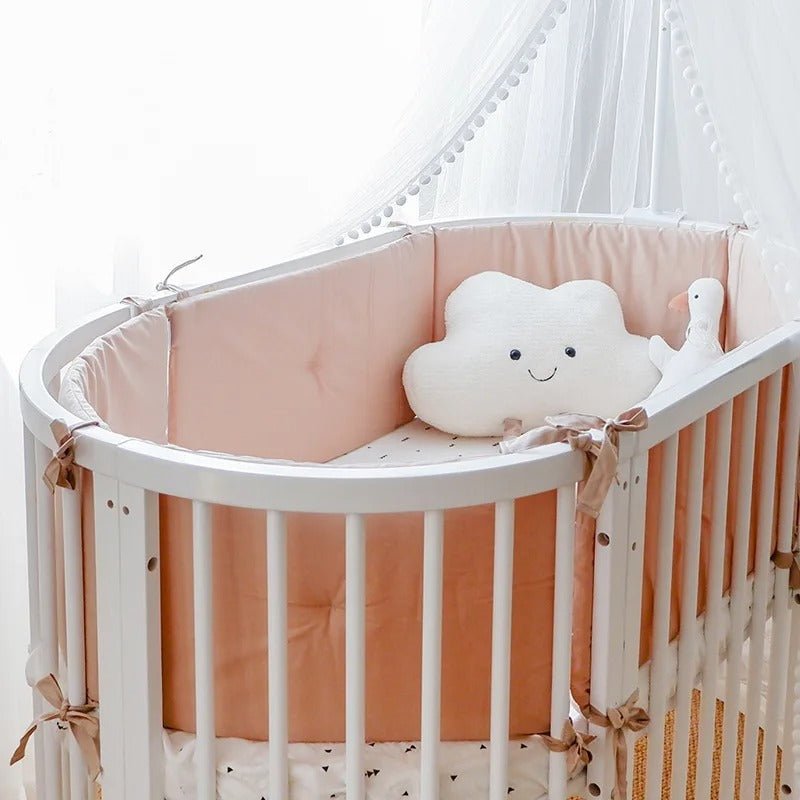 Tour de lit bébé - Brun pâle tendance café au lait - Spot Bébé