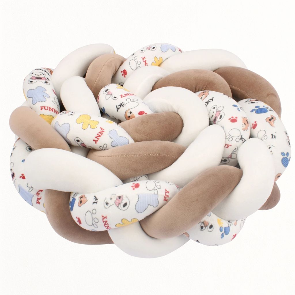 Tour de lit bébé garçon – Chiots câlins & velours doux - Spot Bébé