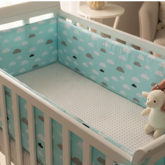 Tour de lit bébé garçon pour un sommeil sécurisé – Spot Bébé
