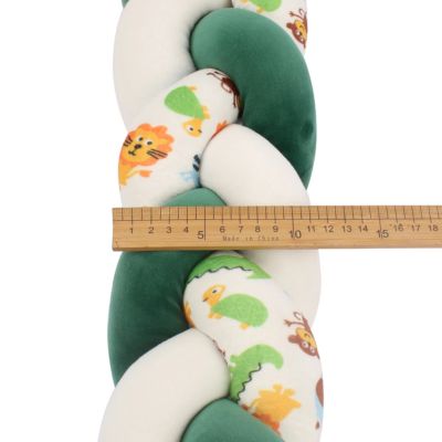 Tour de Lit bébé - Lucky - Thème Jungle & Animaux Safari Doux – Accessoire bébé doux | Spot Bébé