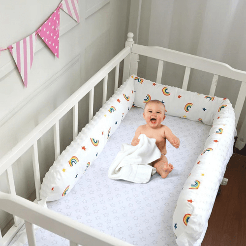 Tour de Lit BEBE - Parc enfant arc - en - Ciel douceur - Spot Bébé