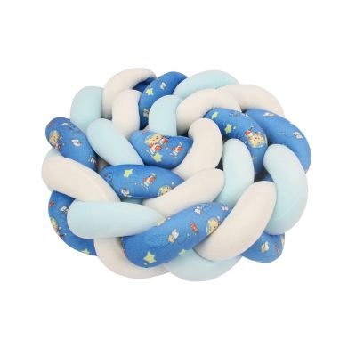 Tour de Lit – Petit Prince Bleu & Blanc | Protection et Confort – Accessoire bébé doux | Spot Bébé