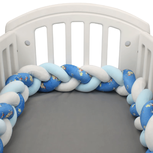 Tour de lit - Petit Prince Bleu et Blanc - Spot Bébé