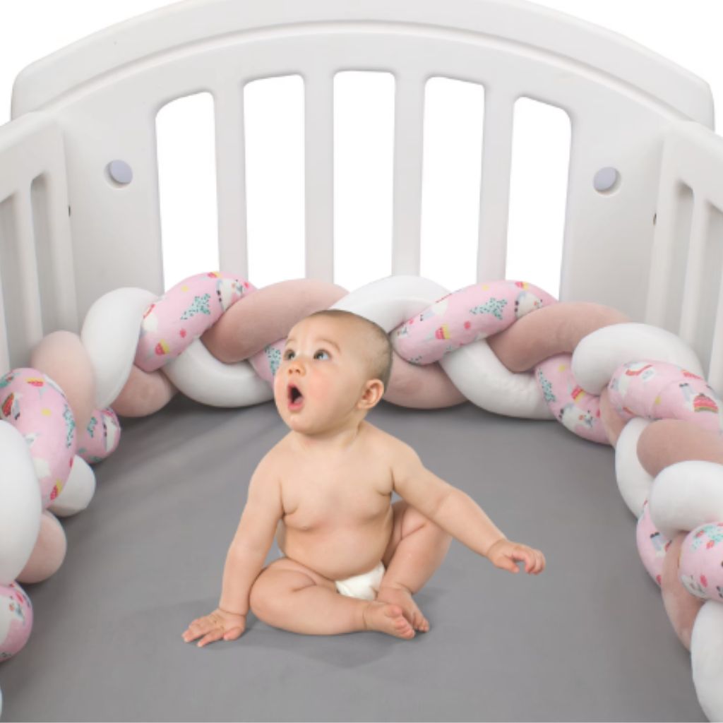 Tour de lit - Princesse rose et blanc - Spot Bébé