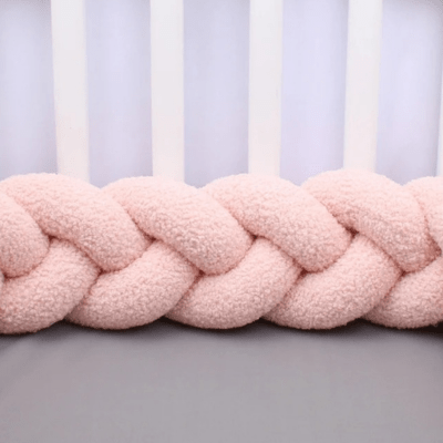 Tresse de Lit Bébé - Rose Hypoallergénique Douillet - Spot Bébé