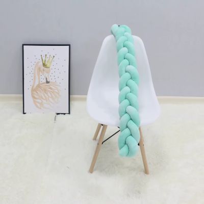 Tresse de Lit - Bébé vert turquoise sécurisée et décorative pour lit bébé - Spot Bébé