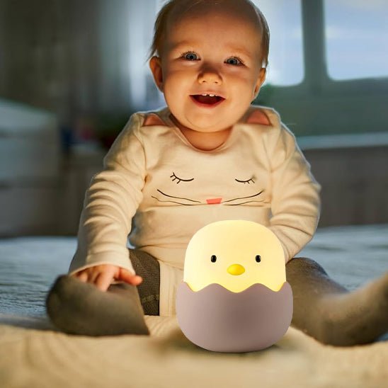 Veilleuse bébé - Tout en œuf : la veilleuse oeuf bebe douce et rassurante - Spot Bébé