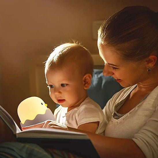 Veilleuse bébé - Tout en œuf : la veilleuse oeuf bebe douce et rassurante - Spot Bébé