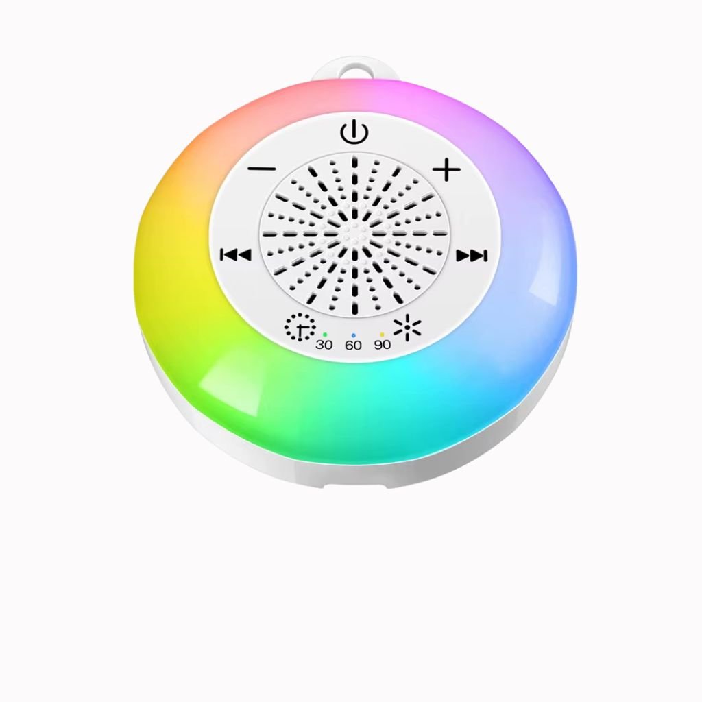 Veilleuse bébé avec sons apaisants et lumière douce pour des nuits sereines