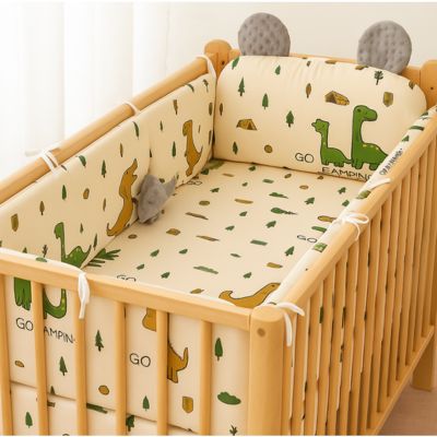 Tour de lit bébé dinosaure & camping – Pour chambre bébé ou lit de camping