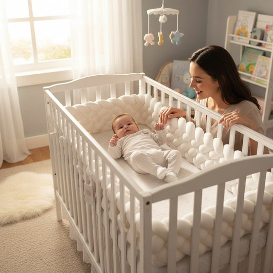 Tresse de lit bébé : à partir de quel âge l’utiliser et quelles précautions prendre ?