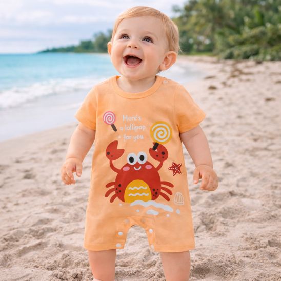 Barboteuse bébé combinaison légère 6 à 24 mois