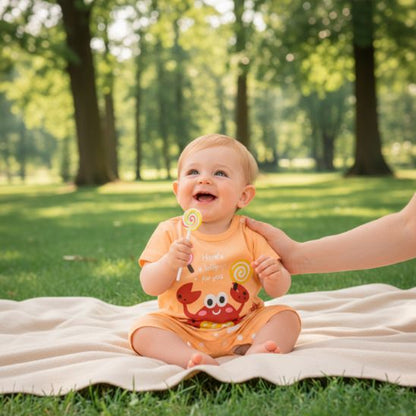 Barboteuse bébé combinaison légère en coton douce et confortable