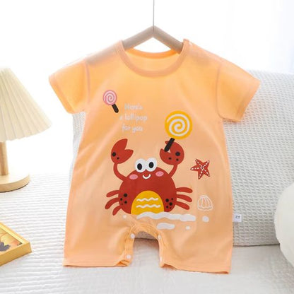 Barboteuse bébé combinaison légère en coton respirant