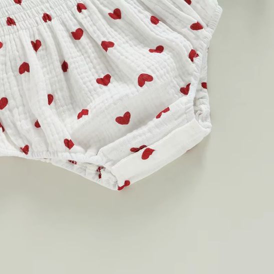 Barboteuse bébé fille coton doux manches longues légère et respirante