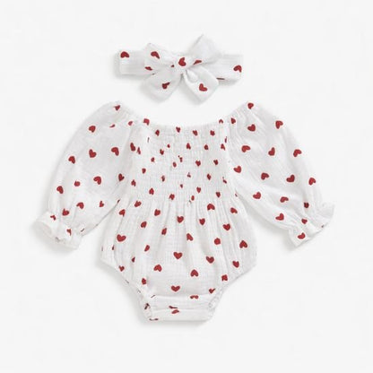 Barboteuse bébé fille coton doux blanc idéale pour été confortable