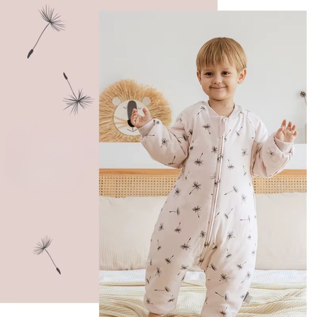 Barboteuse bébé fille confortable et chaude pour des nuits paisibles