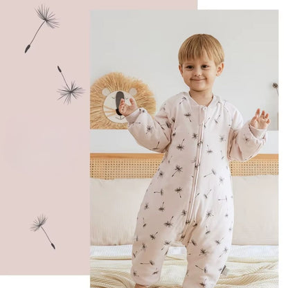 Barboteuse bébé fille confortable et chaude pour des nuits paisibles