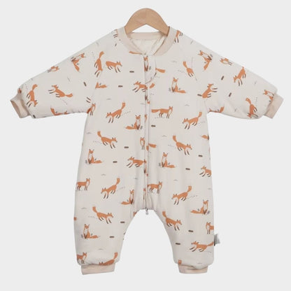 Barbateuse bébé manches longues – tenue cocooning pour la maison