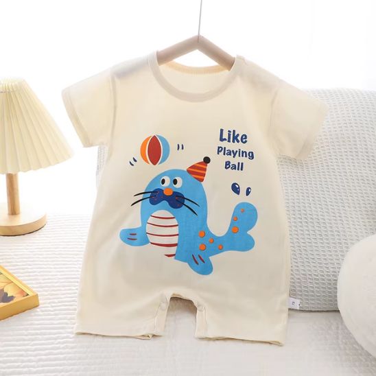 Barboteuse fille combinaison légère idéale pour les beaux jours