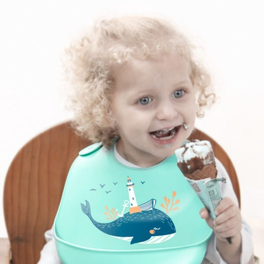 Bavoir bébé - En silicone