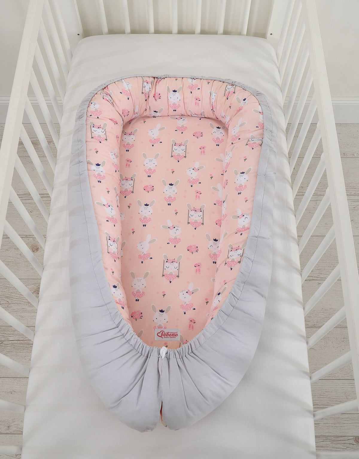 Berceau bébé complet en hêtre blanc | Doucenuit