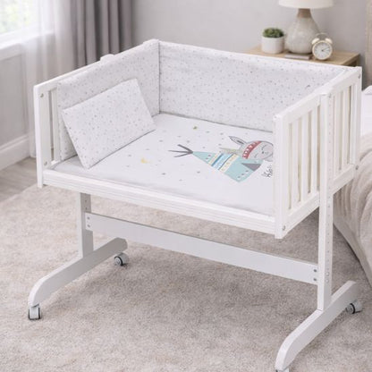 Berceau en bois pour bébé literie incluse pour chambre bébé