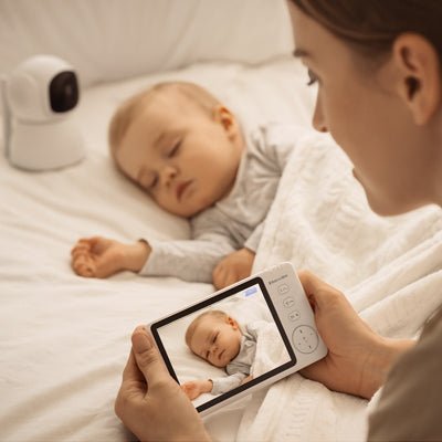 Baby phone HD 5 pouces pour surveiller bébé à distance en toute tranquillité