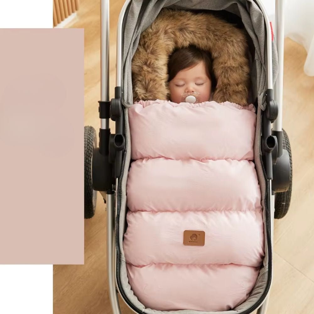 Chancelière hiver avec boutons ajustables pour bébé