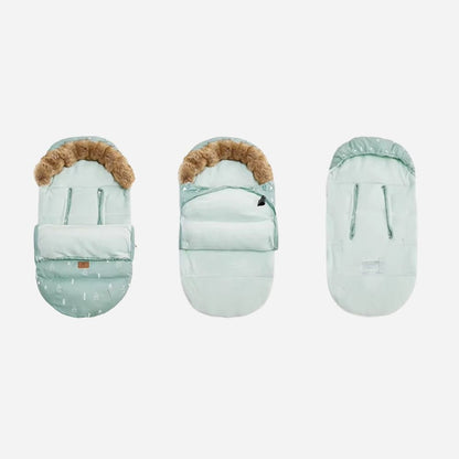 Chancelière hiver bébé avec fermeture éclair double sens