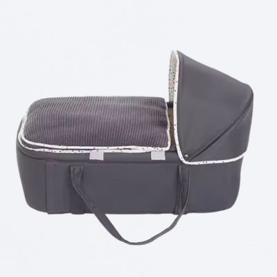 Couffin - Anthracite étoiles – Léger et pliable – Accessoire bébé doux | Spot Bébé