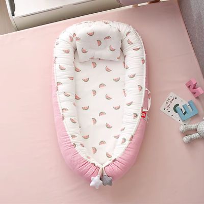 Couffin bébé - biologique multicolore hypoallergénique et polyvalence - Spot Bébé