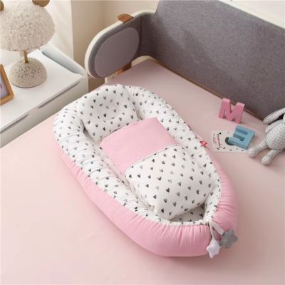 Couffin bébé - biologique multicolore hypoallergénique et polyvalence - Spot Bébé