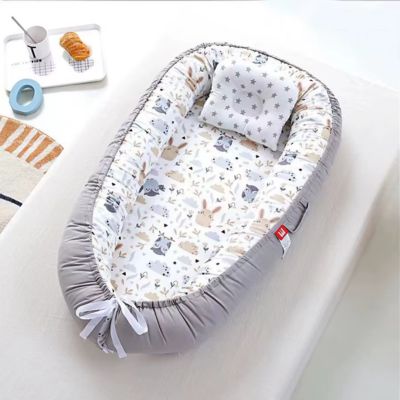 Couffin bébé confortable et adaptable en coton respirant pour cododo et siestes - Spot Bébé