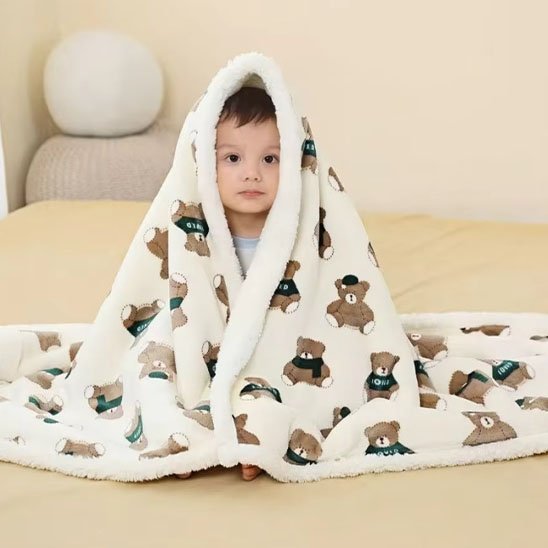 Couverture bébé | 100% Coton Bio