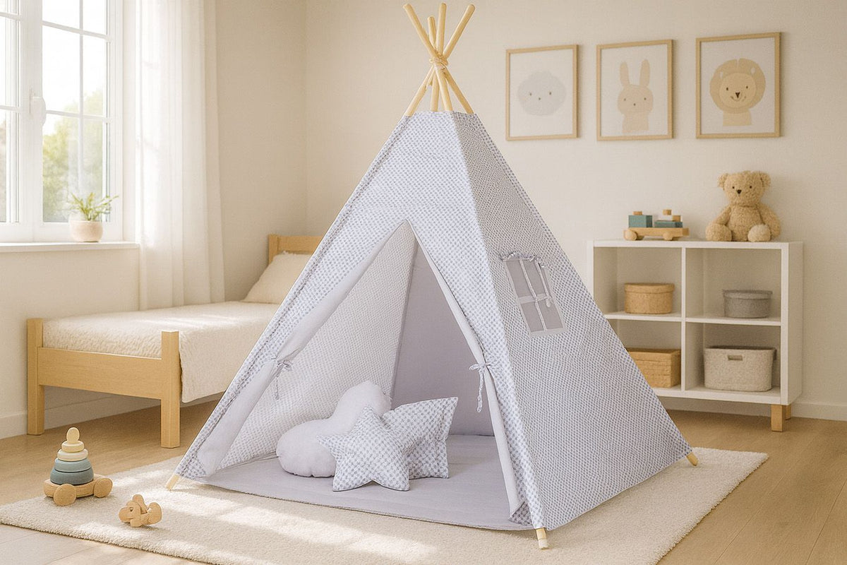 Couverture bébé en coton bio | Naturelle & Douce