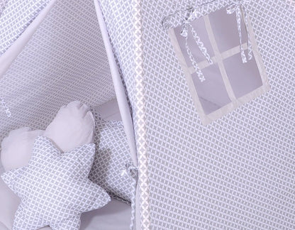 Couverture bébé en coton bio | Naturelle & Douce