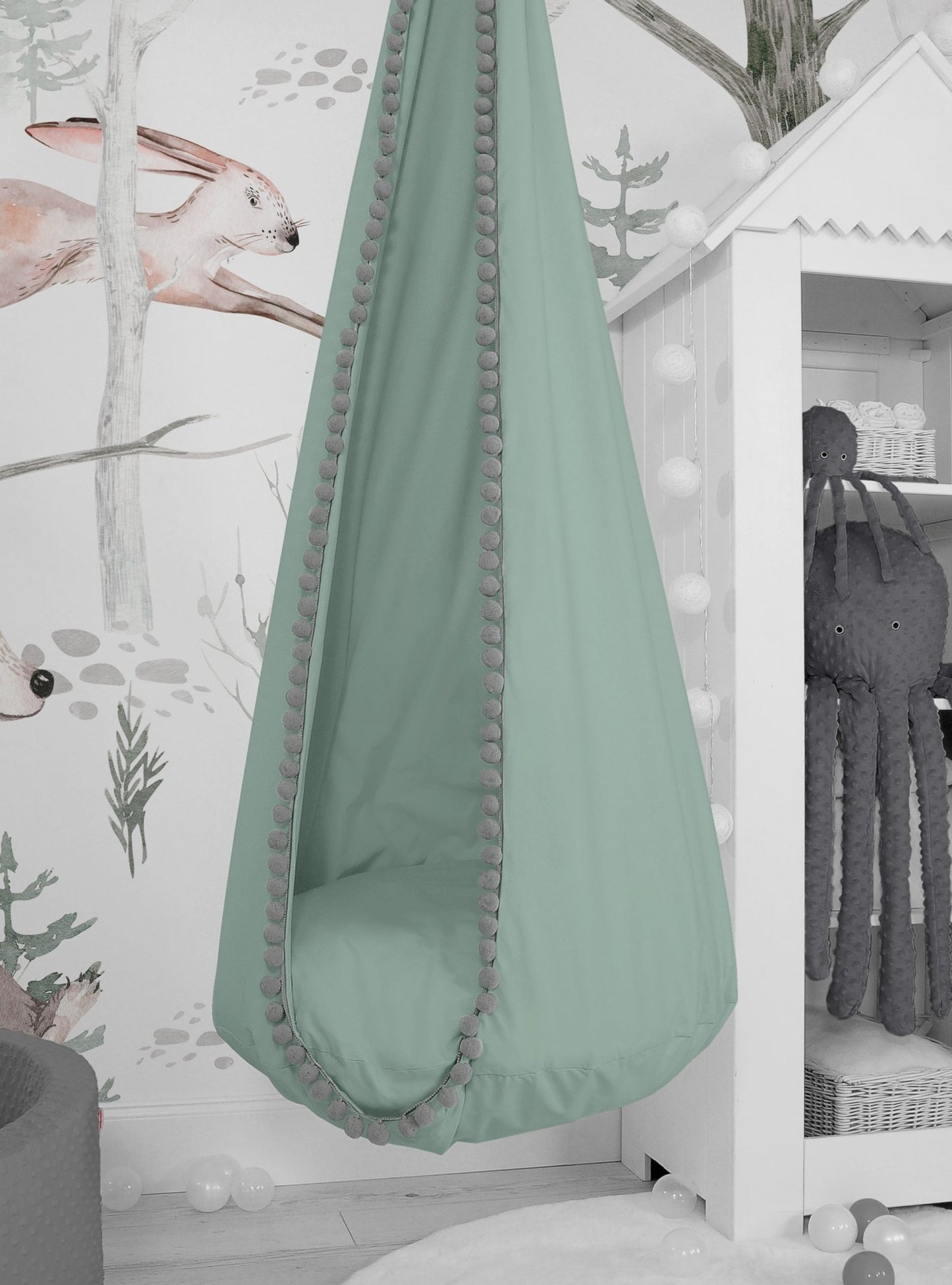 Couverture Emmaillotage avec Capuche Oreilles de Lapin